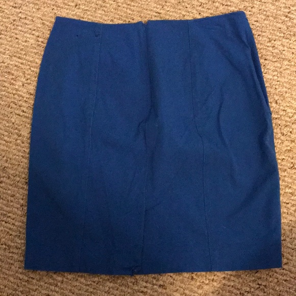 Banana Republic Blue Pencil Skirt - Picture 3 of 3